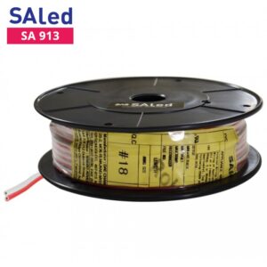 LED WIRE UL 18AWG RED WHITE(50M/Roll)
